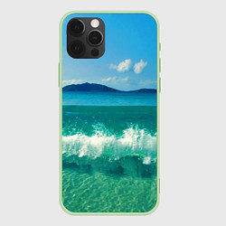 Чехол iPhone 12 Pro Max Волна набегает на берег