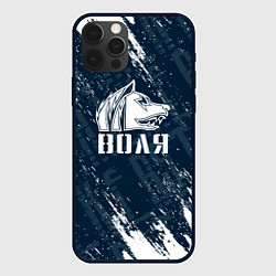 Чехол для iPhone 12 Pro Max Stalker - краска, цвет: 3D-черный