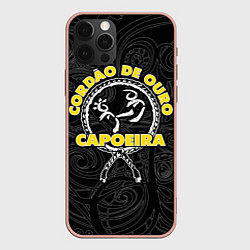 Чехол iPhone 12 Pro Max Cordao de ouro Capoeira