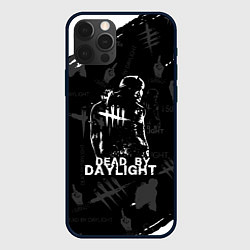 Чехол для iPhone 12 Pro Max Dead by daylight - паттерн, цвет: 3D-черный