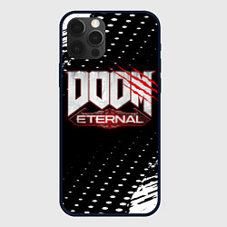 Чехол для iPhone 12 Pro Max Doom - краска, цвет: 3D-черный