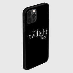 Чехол для iPhone 12 Pro Max The twilight saga, цвет: 3D-черный — фото 2