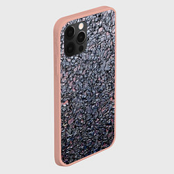 Чехол для iPhone 12 Pro Max Минималистический паттерн, цвет: 3D-светло-розовый — фото 2
