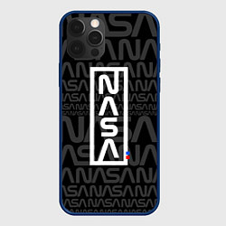 Чехол iPhone 12 Pro Max Nasa паттерн
