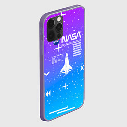 Чехол для iPhone 12 Pro Max Nasa фигурки, цвет: 3D-серый — фото 2