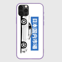 Чехол iPhone 12 Pro Max Nissan 300ZX Front View JDM Retro Style