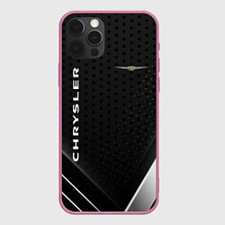 Чехол iPhone 12 Pro Max Chrysler Карбон