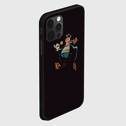 Чехол для iPhone 12 Pro Max Остров сокровищ Доктор Ливси, цвет: 3D-черный — фото 2