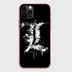 Чехол iPhone 12 Pro Max Тетрадь смерти брызги красок