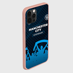 Чехол для iPhone 12 Pro Max Manchester City legendary форма фанатов, цвет: 3D-светло-розовый — фото 2