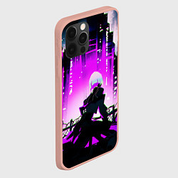 Чехол для iPhone 12 Pro Max Люси из аниме Cyberpunk Edgerunners, цвет: 3D-светло-розовый — фото 2