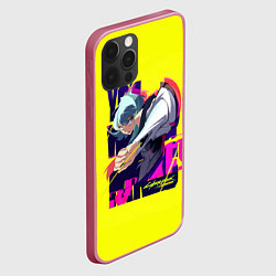 Чехол для iPhone 12 Pro Max Люси из аниме Cyberpunk Edgerunners, цвет: 3D-малиновый — фото 2