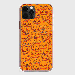 Чехол iPhone 12 Pro Max Halloween Pumpkin Pattern