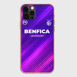 Чехол iPhone 12 Pro Max Benfica legendary sport grunge