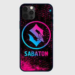 Чехол iPhone 12 Pro Max Sabaton - neon gradient