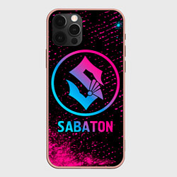 Чехол iPhone 12 Pro Max Sabaton - neon gradient