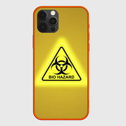 Чехол для iPhone 12 Pro Max Biohazard - биологическая опасность, цвет: 3D-красный