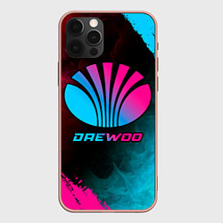 Чехол iPhone 12 Pro Max Daewoo - neon gradient