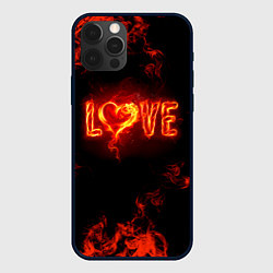 Чехол iPhone 12 Pro Max Fire love