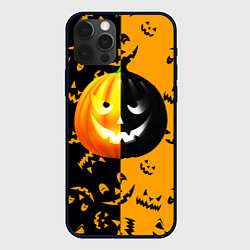 Чехол для iPhone 12 Pro Max Тыква на Хэллоуин, цвет: 3D-черный