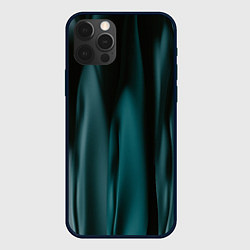 Чехол iPhone 12 Pro Max Абстрактные волны в темноте