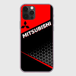 Чехол для iPhone 12 Pro Max Mitsubishi - Красная униформа, цвет: 3D-серый