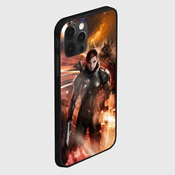 Чехол для iPhone 12 Pro Max Mass Effect N7 - Jane Shepard, цвет: 3D-черный — фото 2