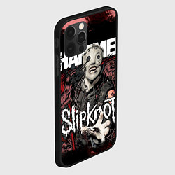 Чехол для iPhone 12 Pro Max Slipknot Hammer, цвет: 3D-черный — фото 2