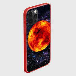 Чехол для iPhone 12 Pro Max Солнце, цвет: 3D-красный — фото 2