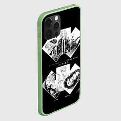 Чехол для iPhone 12 Pro Max Эстетика токийских мстителей, цвет: 3D-салатовый — фото 2