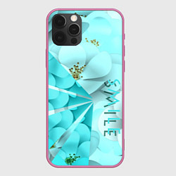 Чехол iPhone 12 Pro Max Нежный цветочный smile