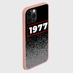 Чехол для iPhone 12 Pro Max 1977 - в красной рамке на темном, цвет: 3D-светло-розовый — фото 2