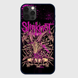Чехол iPhone 12 Pro Max Slipknot pink