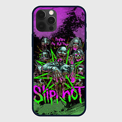 Чехол для iPhone 12 Pro Max Slipknot satan, цвет: 3D-черный