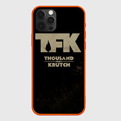Чехол для iPhone 12 Pro Max TFK - Thousand Foot Krutch, цвет: 3D-красный
