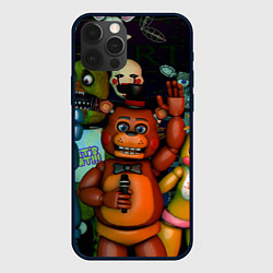 Чехол для iPhone 12 Pro Max Five Nights at Frеddys, цвет: 3D-черный