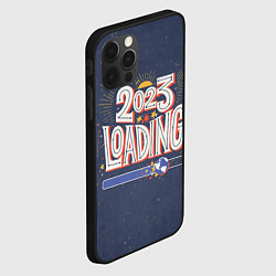 Чехол для iPhone 12 Pro Max 2023 loading, цвет: 3D-черный — фото 2