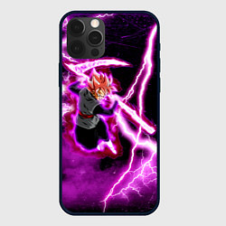 Чехол для iPhone 12 Pro Max Гоку Блек Аниме Dragon Ball, цвет: 3D-черный