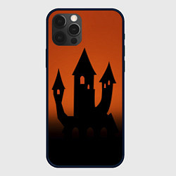 Чехол для iPhone 12 Pro Max Halloween - замок ведьм, цвет: 3D-черный