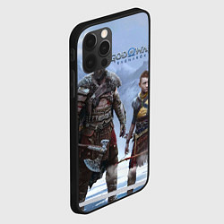 Чехол для iPhone 12 Pro Max God of war ragnarok-God of War: Рагнарёк, цвет: 3D-черный — фото 2