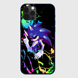 Чехол для iPhone 12 Pro Max Sonic Exe - Hedgehog - video game, цвет: 3D-черный