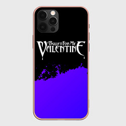 Чехол iPhone 12 Pro Max Bullet For My Valentine purple grunge