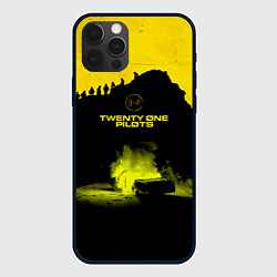 Чехол для iPhone 12 Pro Max Twenty One Pilots accident, цвет: 3D-черный