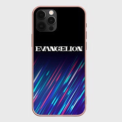 Чехол iPhone 12 Pro Max Evangelion stream