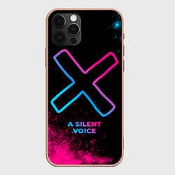 Чехол iPhone 12 Pro Max A Silent Voice - neon gradient