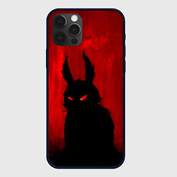 Чехол для iPhone 12 Pro Max Evil Rabbit, цвет: 3D-черный