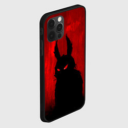 Чехол для iPhone 12 Pro Max Evil Rabbit, цвет: 3D-черный — фото 2