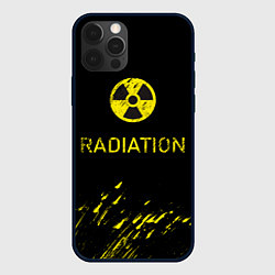 Чехол для iPhone 12 Pro Max Radiation - радиационная опасность, цвет: 3D-черный