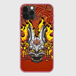 Чехол iPhone 12 Pro Max Огненный кролик