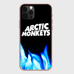 Чехол iPhone 12 Pro Max Arctic Monkeys blue fire